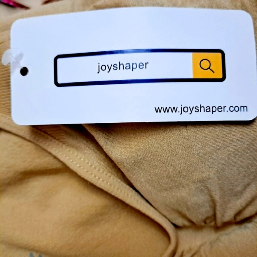 Joyshaper Women's Bodyshaper with Removable Bra Tan Size M
